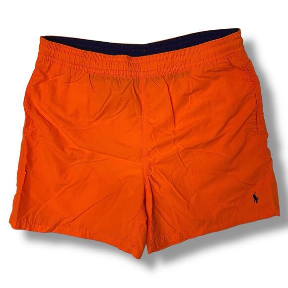Polo Ralph Lauren Swim Trunks Men’s Medium Orange - Picture 1 of 7